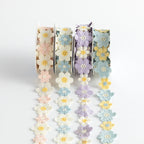 Retro Flowers Decorative Lace For Scrapbooking - Large Roll