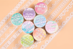 Retro Lace Die-Cut Masking Tapes