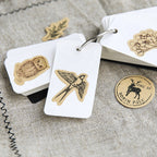Retro Stamp Stickers