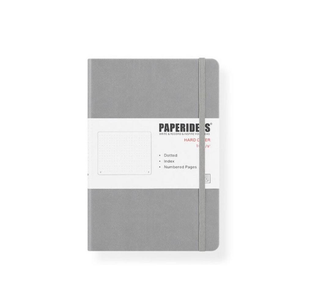 Paper Ideas Hardcover Notebook - Retro Pale Colors - A5 Dotted