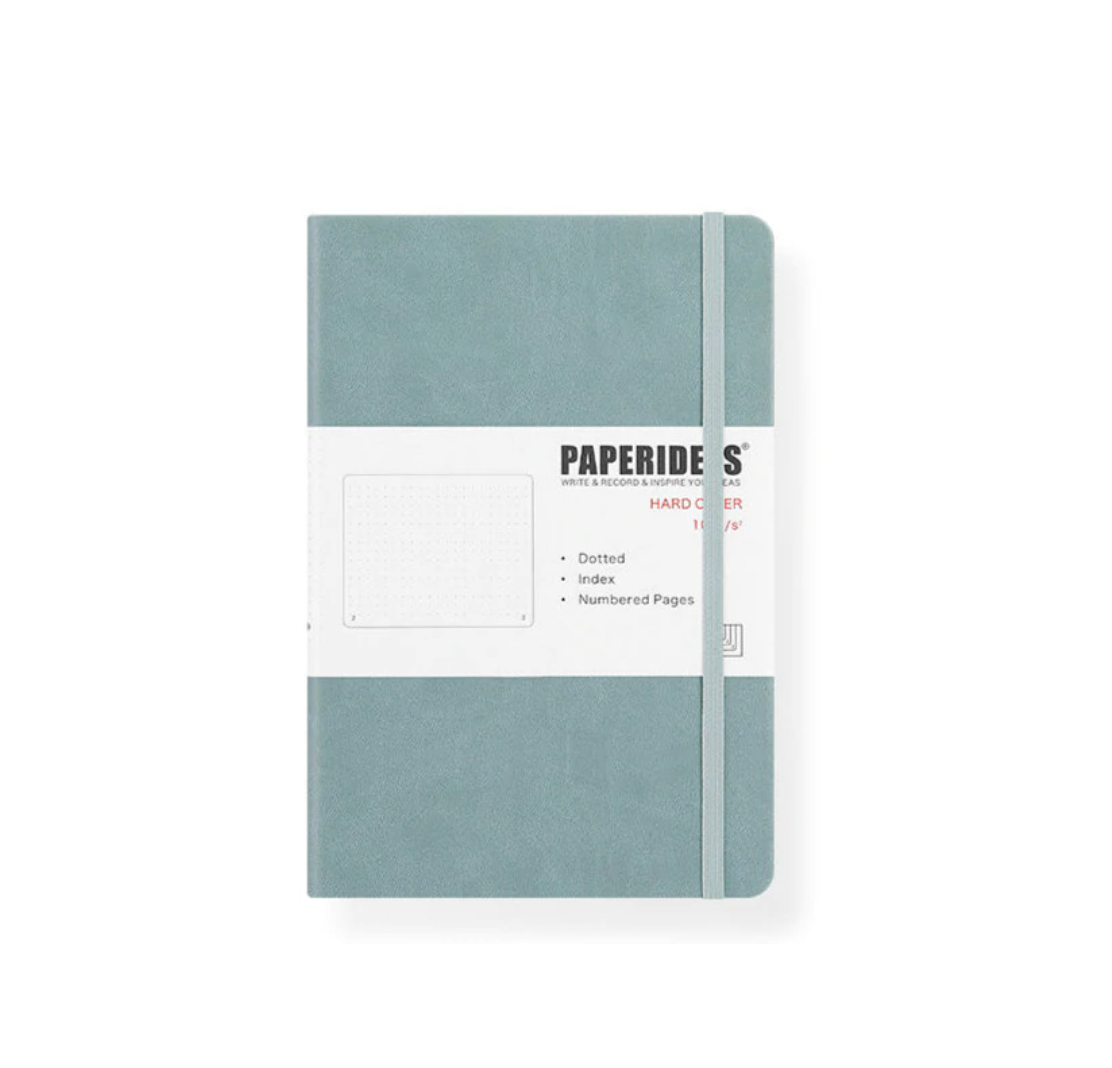 Paper Ideas Hardcover Notebook - Retro Pale Colors - A5 Dotted