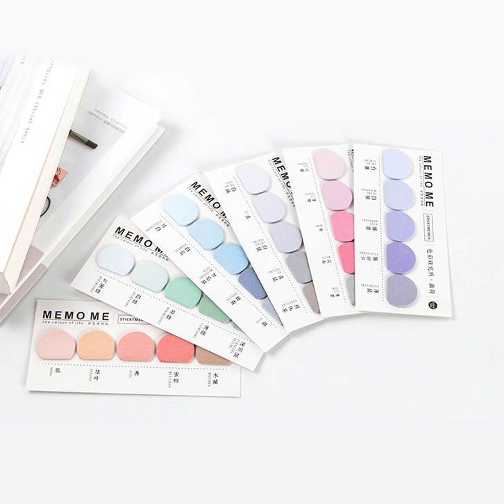 Round Gradient Color Sticky Notes