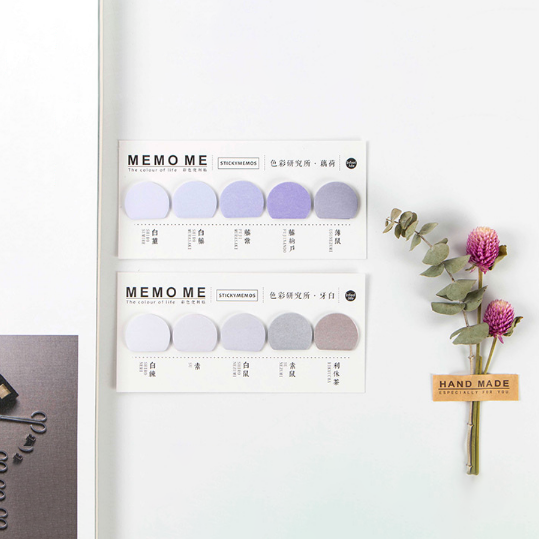 Round Gradient Color Sticky Notes