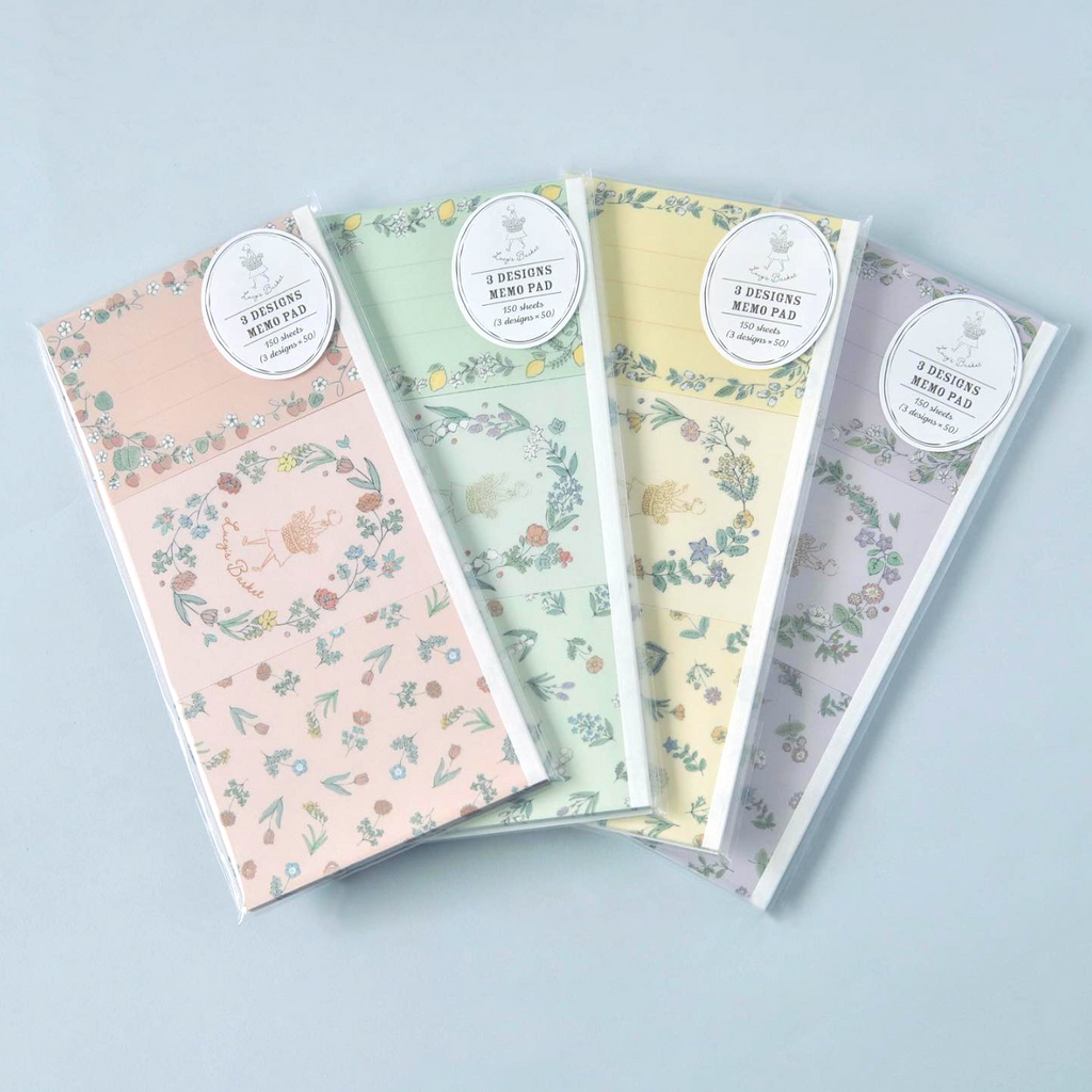 Ryu-Ryu Lucy's Basket Decorative Paper Set - Pink