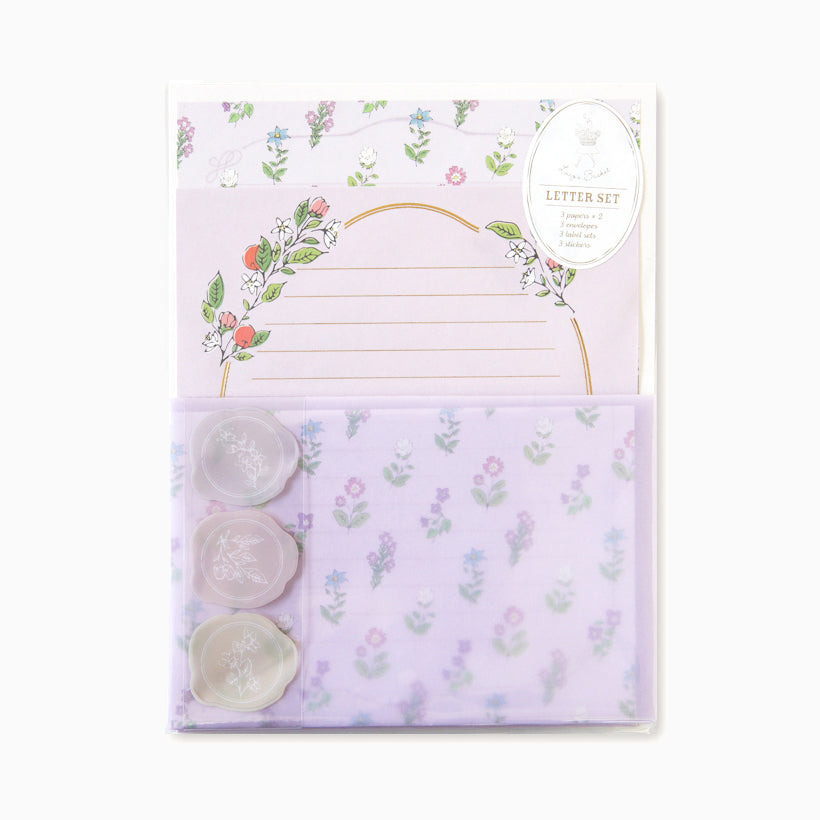 Ryu-Ryu Lucy's Basket Letter Set - Purple