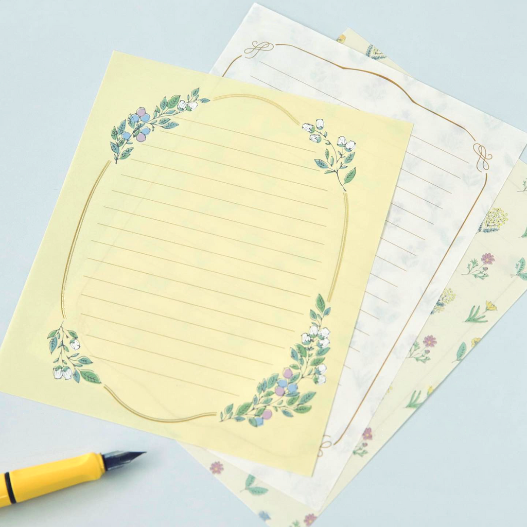 Ryu-Ryu Lucy's Basket Letter Set - Yellow