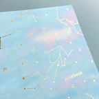 Ryu-Ryu Notebook - A5 Lined - Star Constellations