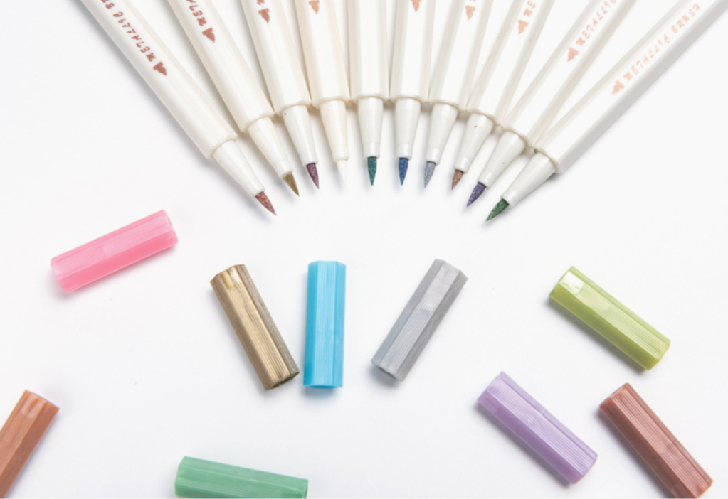 STA Metallic Shade Brush Pen 10-pack