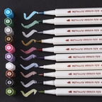 STA Metallic Shade Brush Pen 10-pack