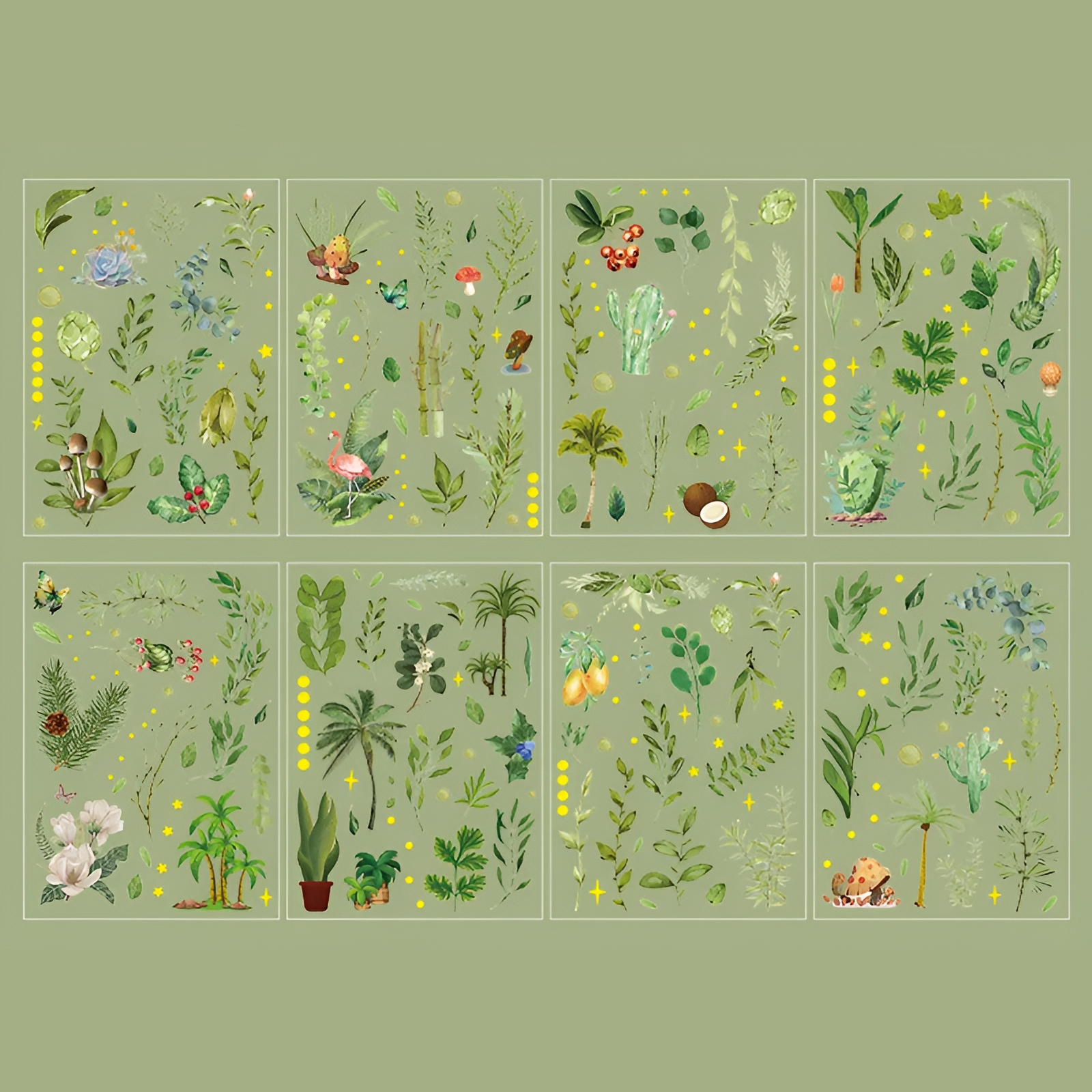Seasonal Splendor Stickers - Set of 8 Sheets