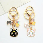 Sailor Moon Keychain - Luna & Artemis