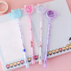 Sakura Cat Glitter Pen