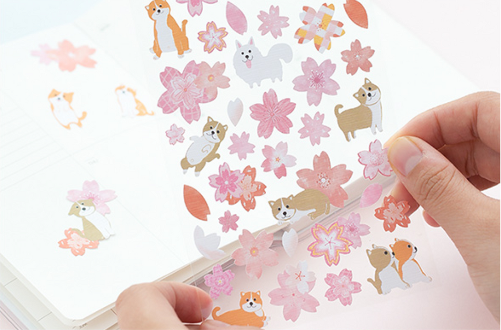 Nekoni Spring Blossom Stickers