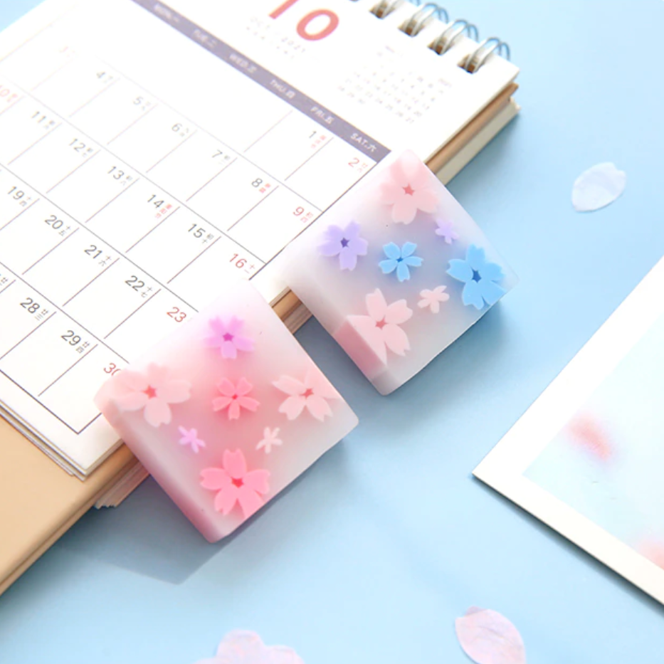 Square Sakura Eraser