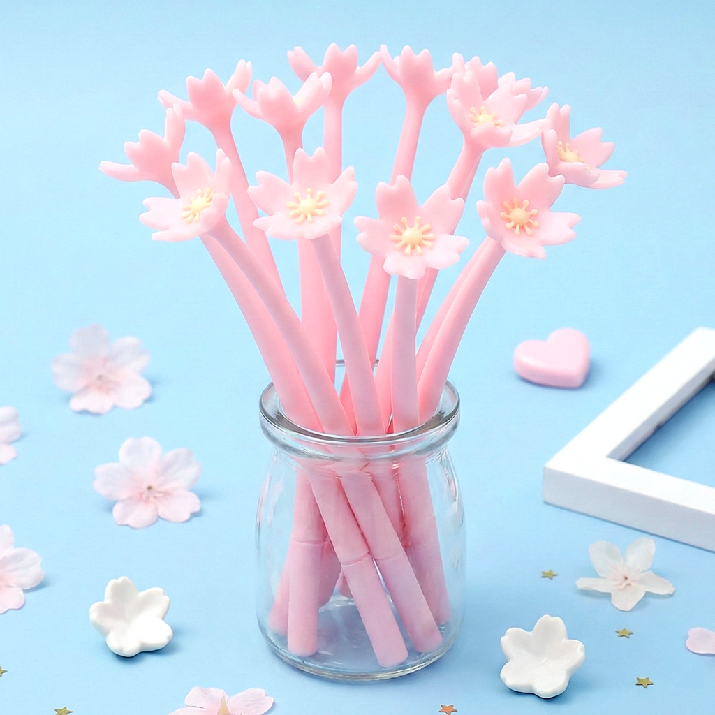 Sakura Flower Gel Pen
