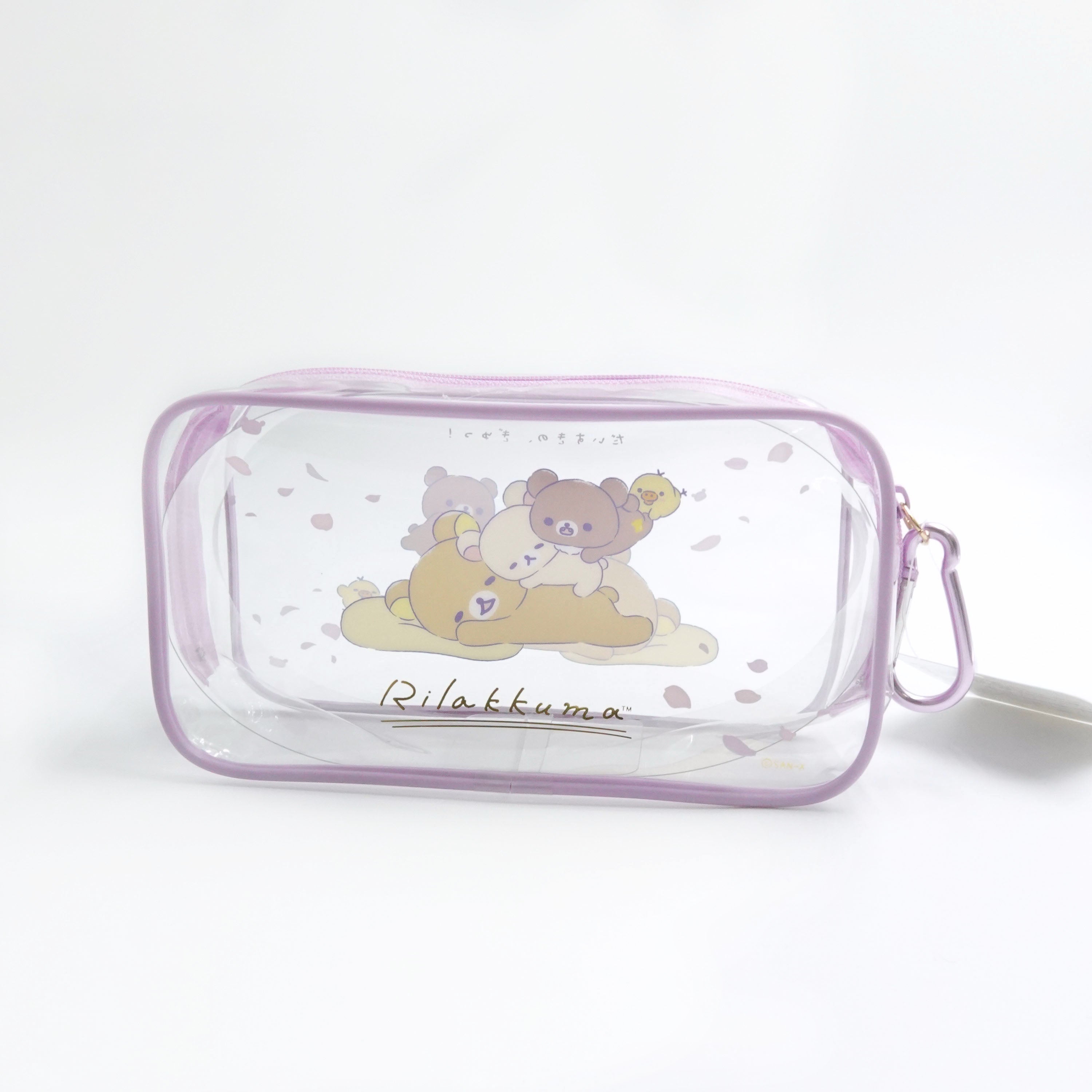 San-X Rilakkuma Transparent Pencil Case