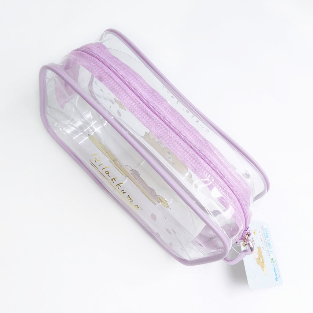 San-X Rilakkuma Transparent Pencil Case