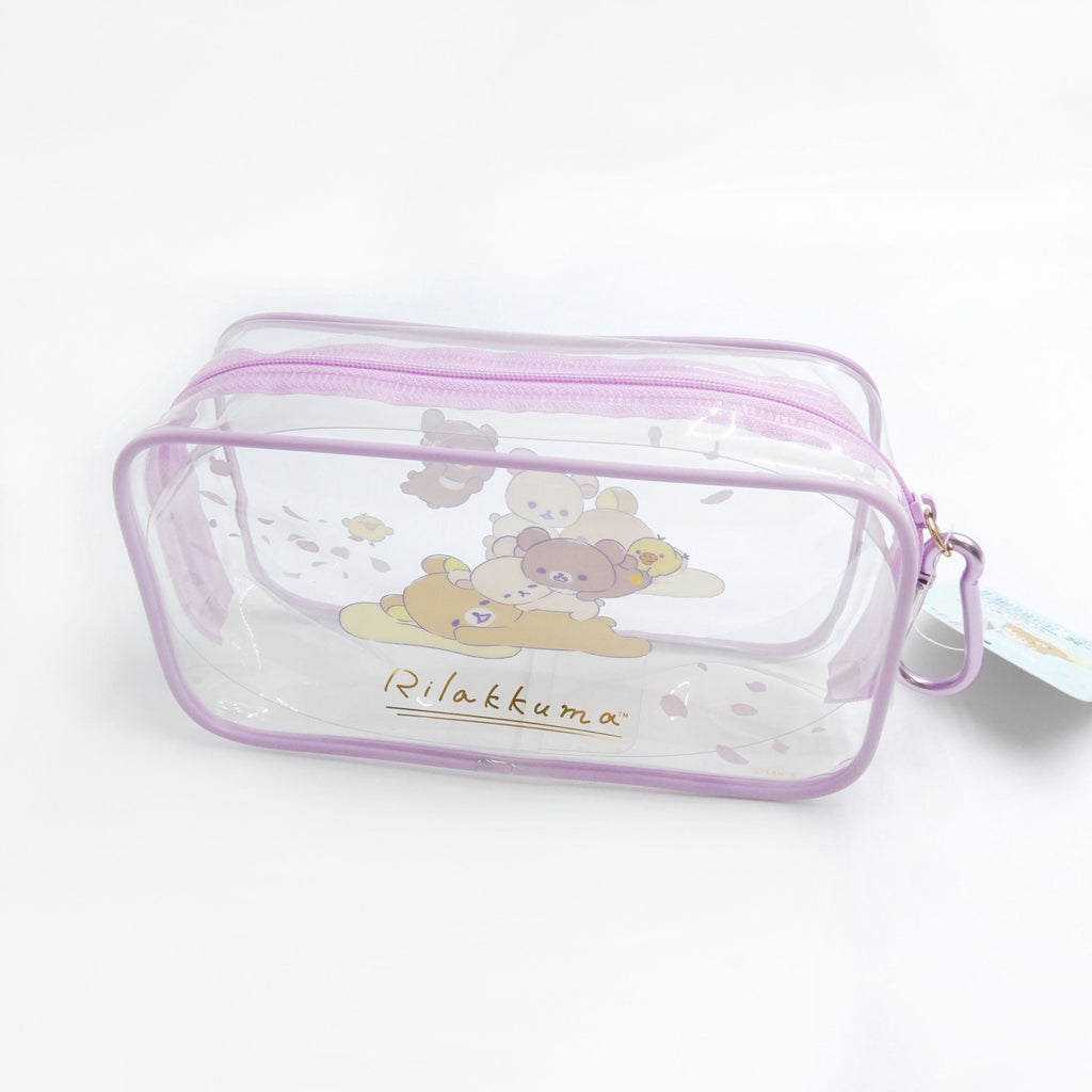 San-X Rilakkuma Transparent Pencil Case