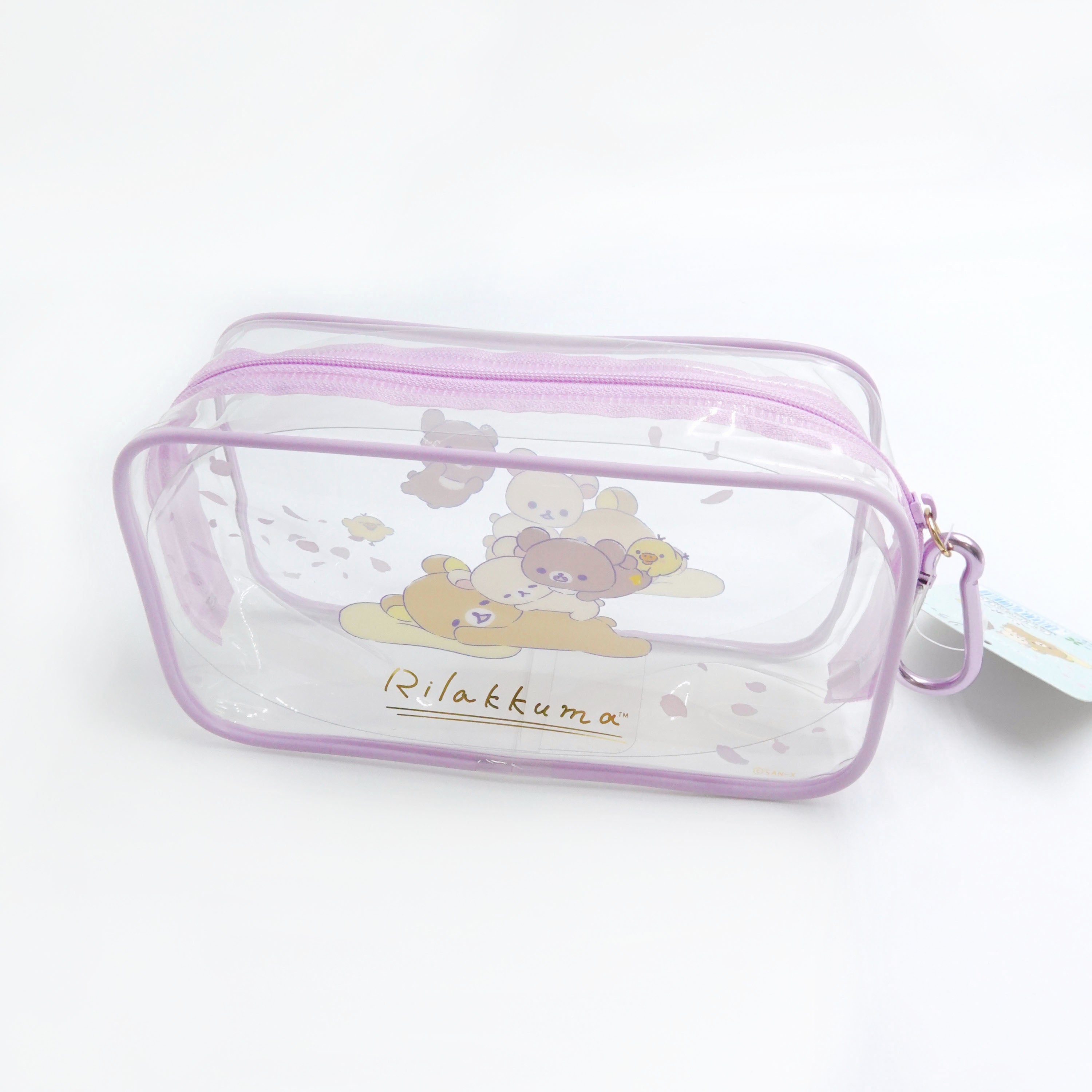 San-X Rilakkuma Transparent Pencil Case