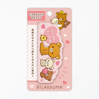 San-x Rilakkuma Large Binder Clip - Pink