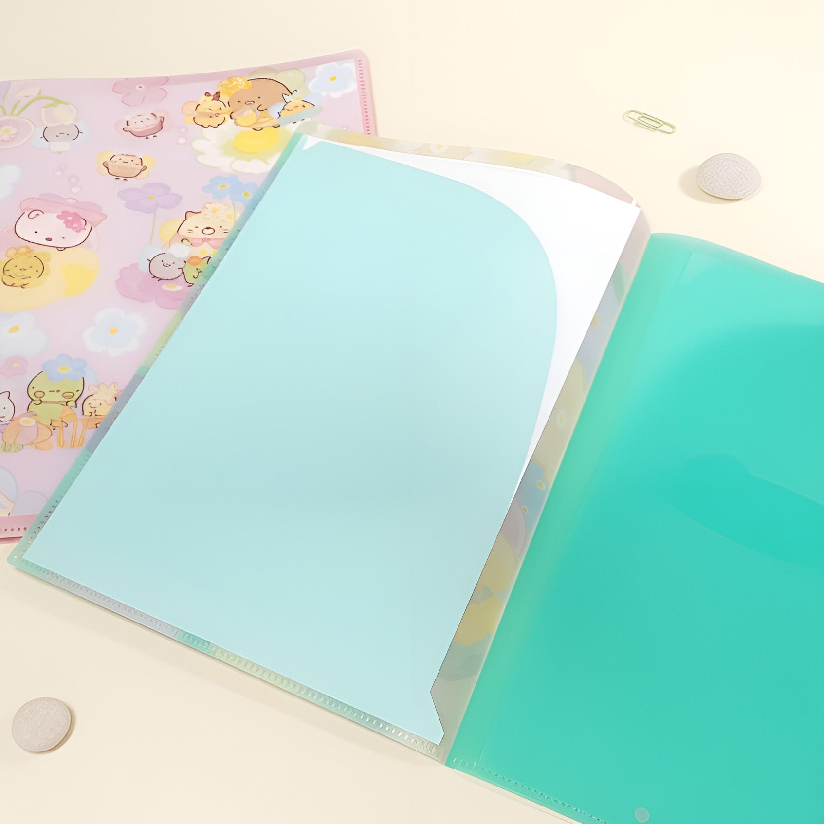 San-x Sumikko Gurashi Pocket Book - Green