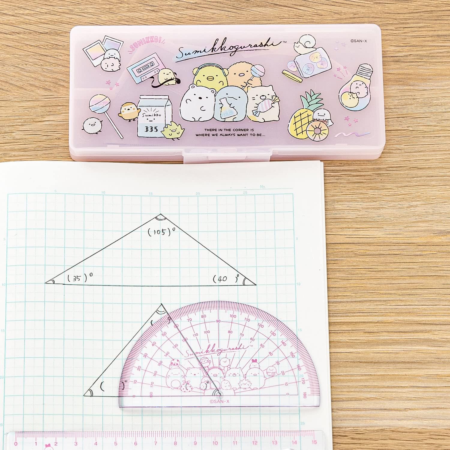 San-x Sumikko Gurashi Ruler Set