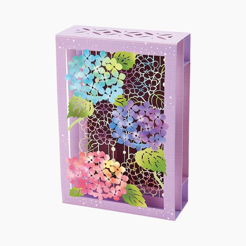 Sanrio 3D Greeting Card - Hydrangeas - Limited Edition