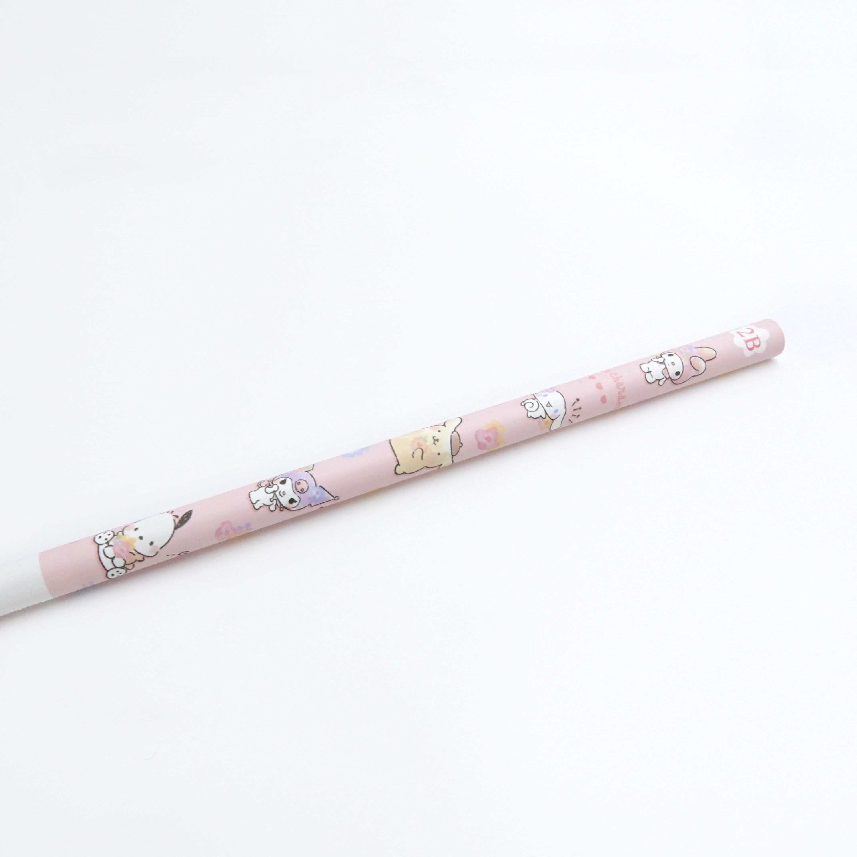 Sanrio Character 2B Pencil - Sky and Flowers
