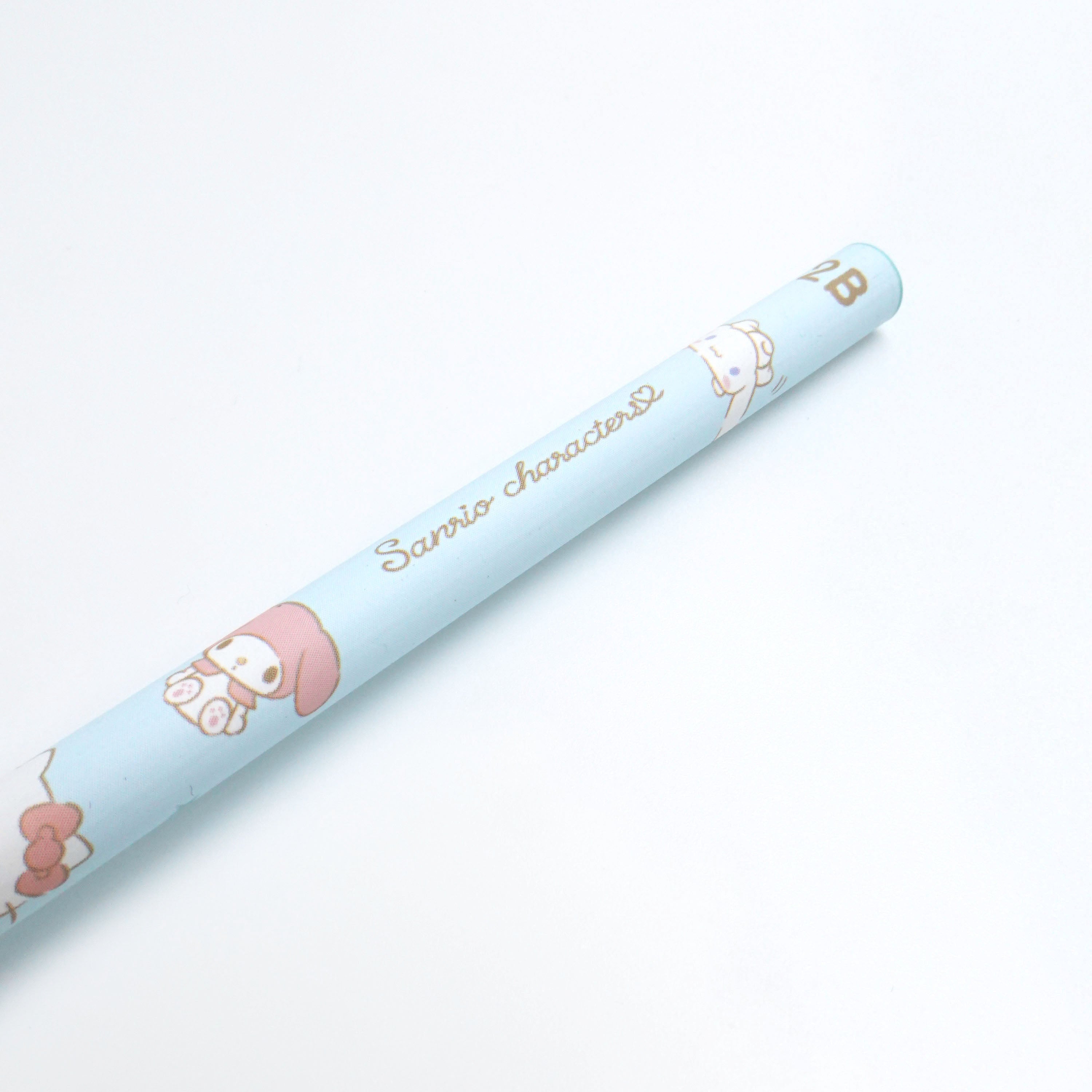 Sanrio Character 2B Pencil - Sky and Flowers