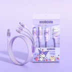 Sanrio 3-in-1 Fast Charging Cable – Cute Multi-Device Charger