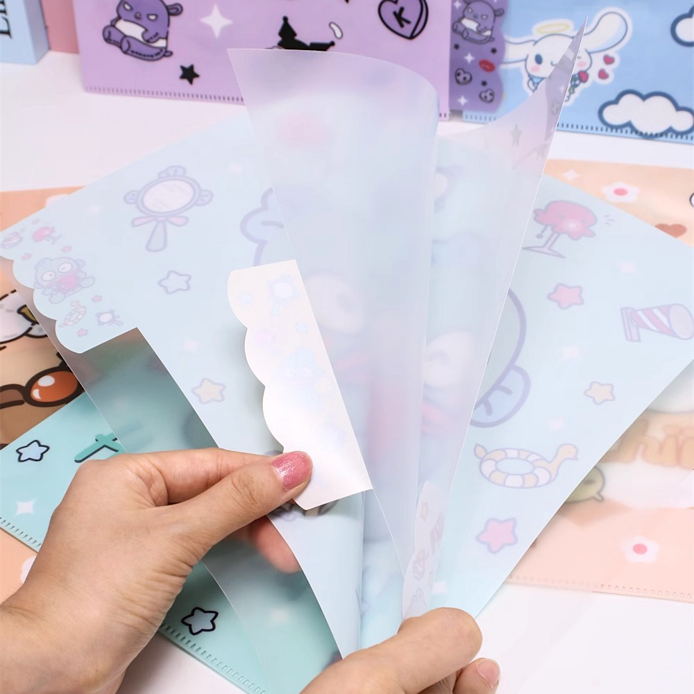 Sanrio Characters A4 Folder With Dividers - Cinnamoroll