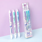 Sanrio Characters Comics Series Erasable Gel Pens - Set of 3