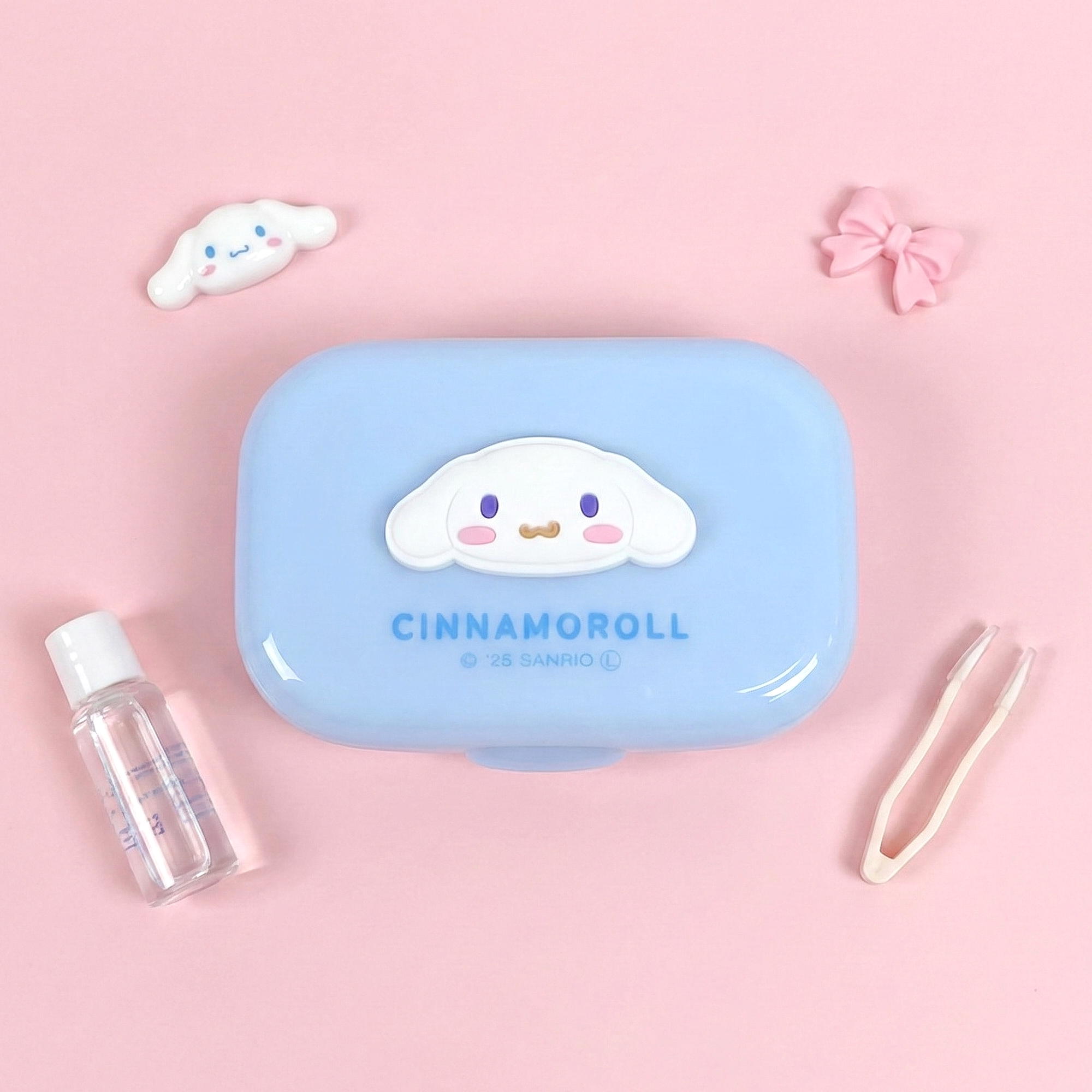 Sanrio Characters Contact Lens Case With Mirror