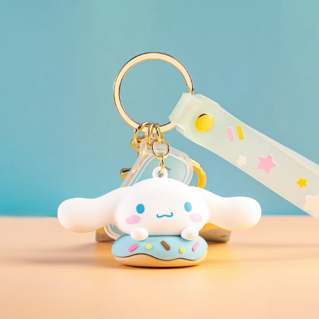 Sanrio Characters Donut Keychain
