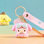 Sanrio Characters Donut Keychain