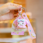 Sanrio Characters Donut Keychain