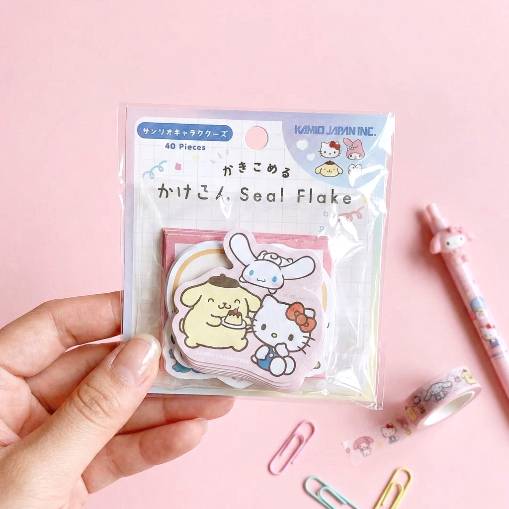 Sanrio Characters Write-On Stickers - Sanrio Mix