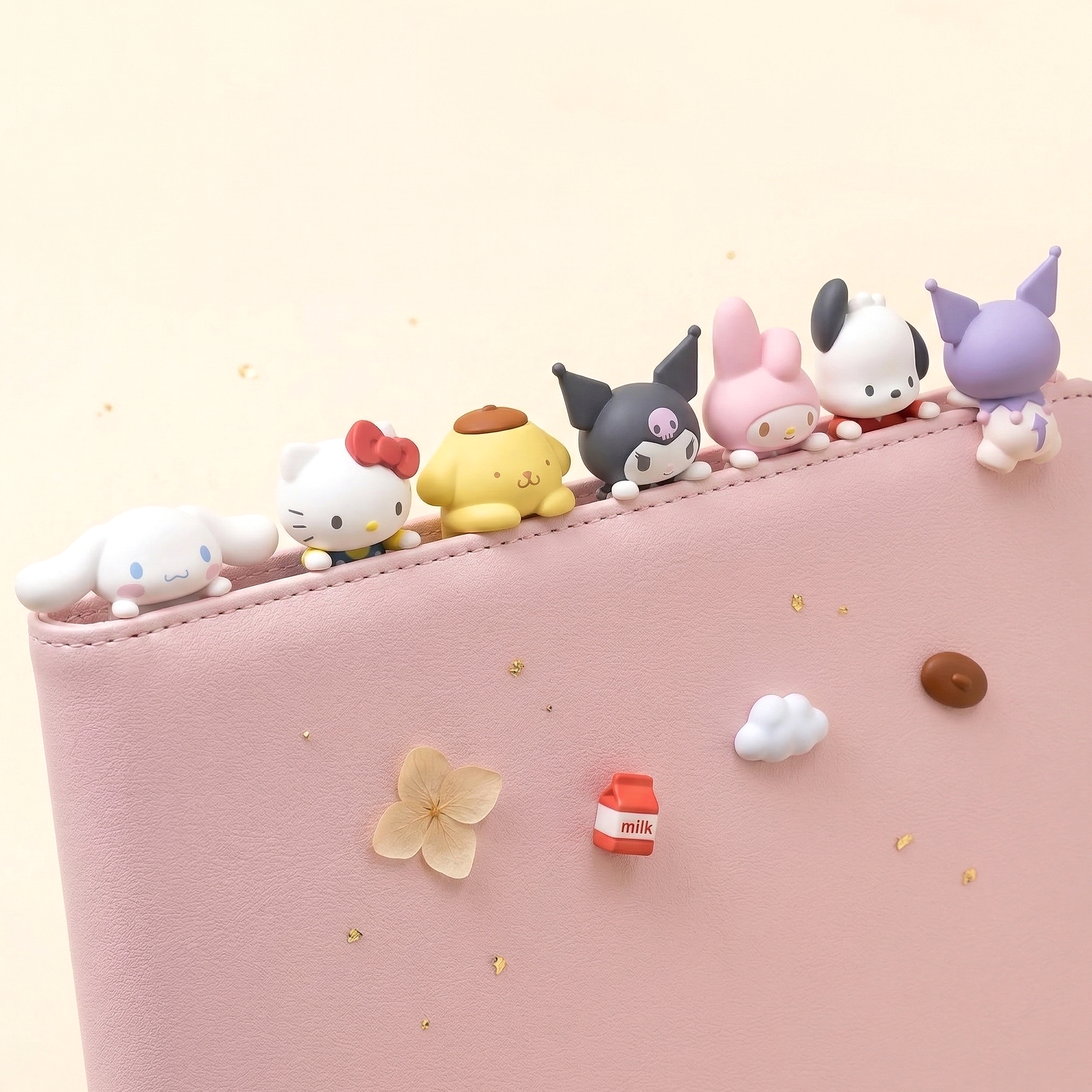 Sanrio Characters Little Hippers Blind Box – Phone & Screen Edge Figures