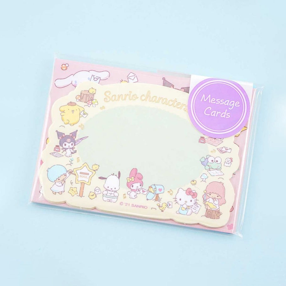 Sanrio Characters Message Cards - Set of 5