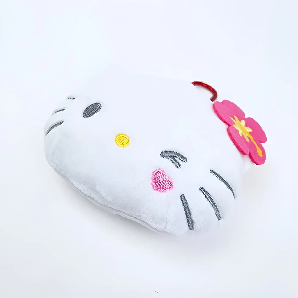 Sanrio Characters Plush Clip-On Pouch