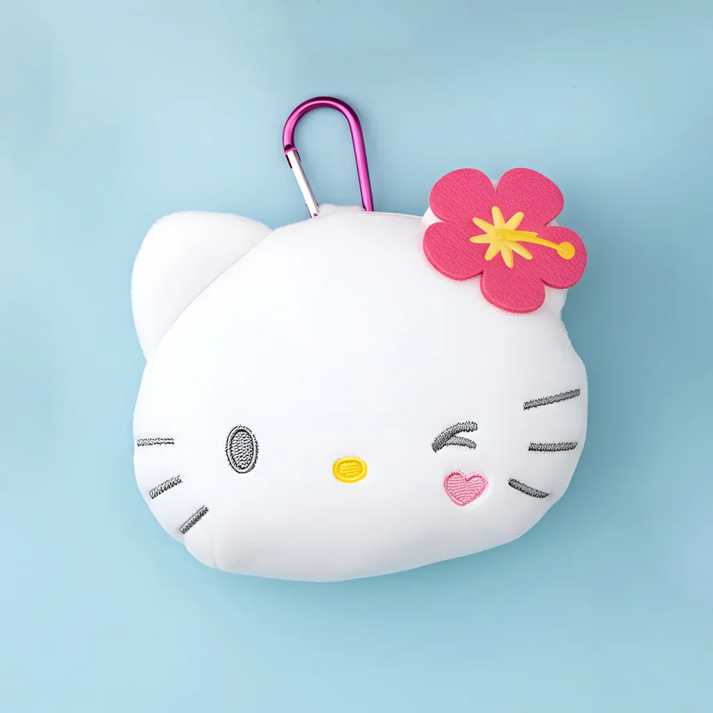 Sanrio Characters Plush Clip-On Pouch