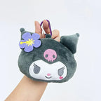 Sanrio Characters Plush Clip-On Pouch