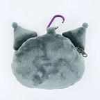 Sanrio Characters Plush Clip-On Pouch
