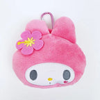 Sanrio Characters Plush Clip-On Pouch