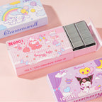 Sanrio Character Stapler with Charm + 100 Refills Set