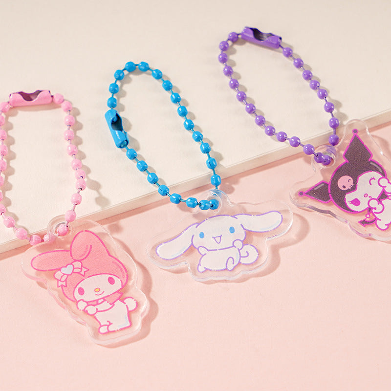 Sanrio Character Stapler with Charm + 100 Refills Set