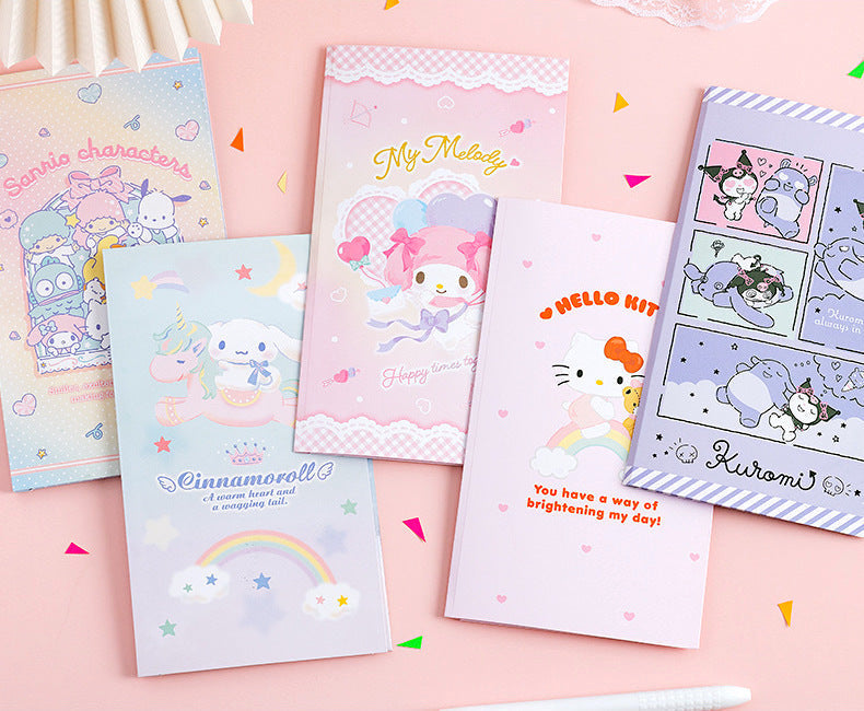 Sanrio Characters Sticker Set - 8 Sheets (5 Types)