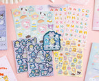 Sanrio Characters Sticker Set - 8 Sheets (5 Types)