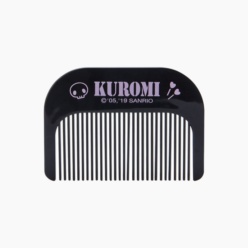 Sanrio Compact Mirror & Comb Set - Kuromi
