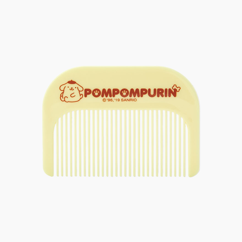 Sanrio Compact Mirror & Comb Set - Pompompurin